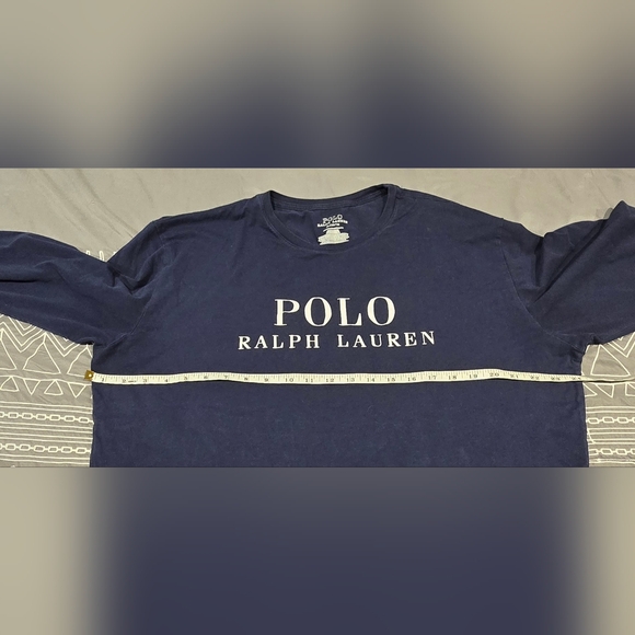 Polo Ralph Lauren Navy Longsleeve Size XL - Picture 4 of 4